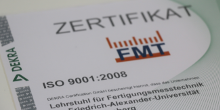 Zur Seite: Zertifizierung nach ISO 9001