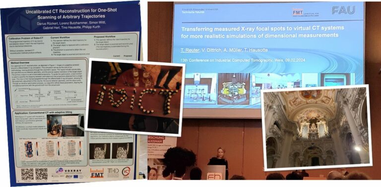 Teilnahme an der 13. Konferenz für Industrielle Computertomographie (iCT)