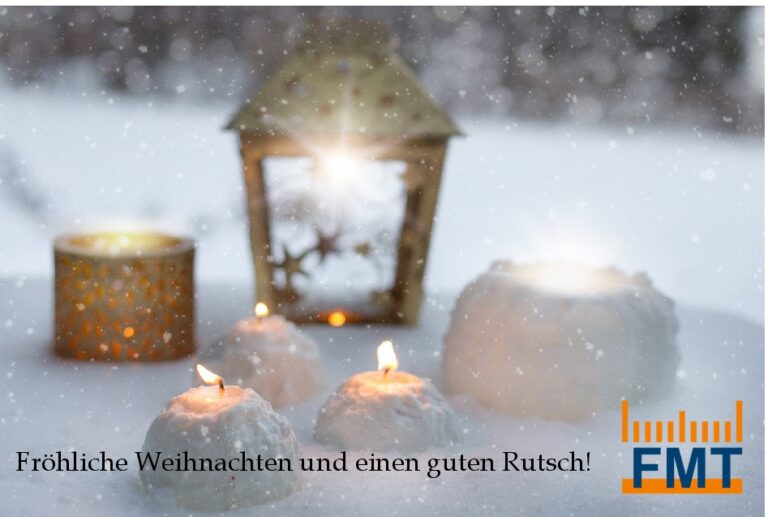 Frohe Weihnachten und einen guten Rutsch!