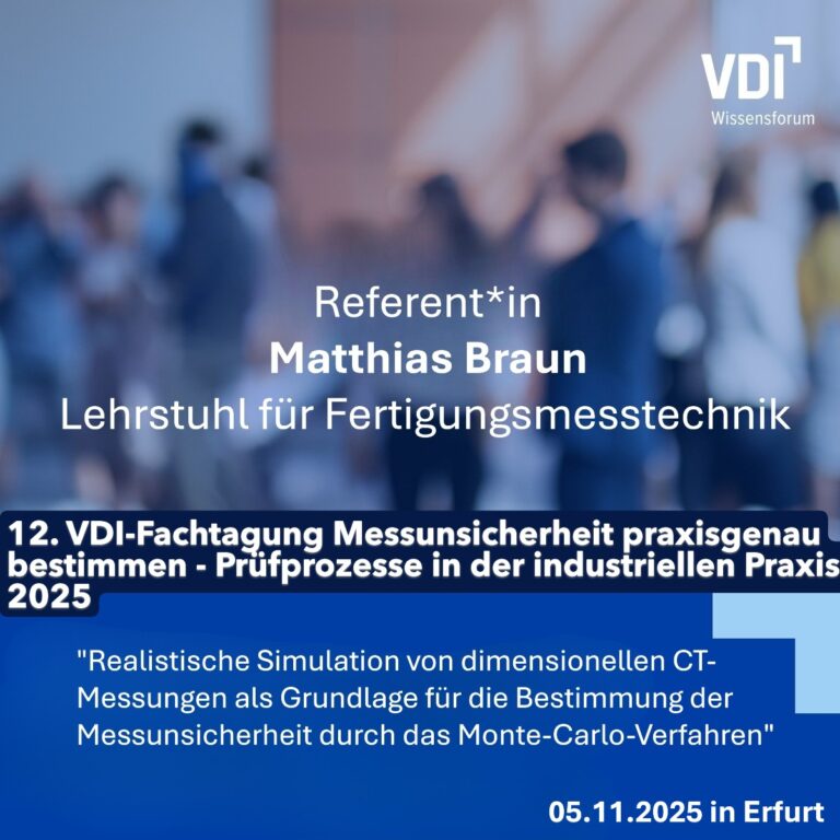 12. VDI-Fachtagung Messunsicherheit praxisgerecht bestimmen